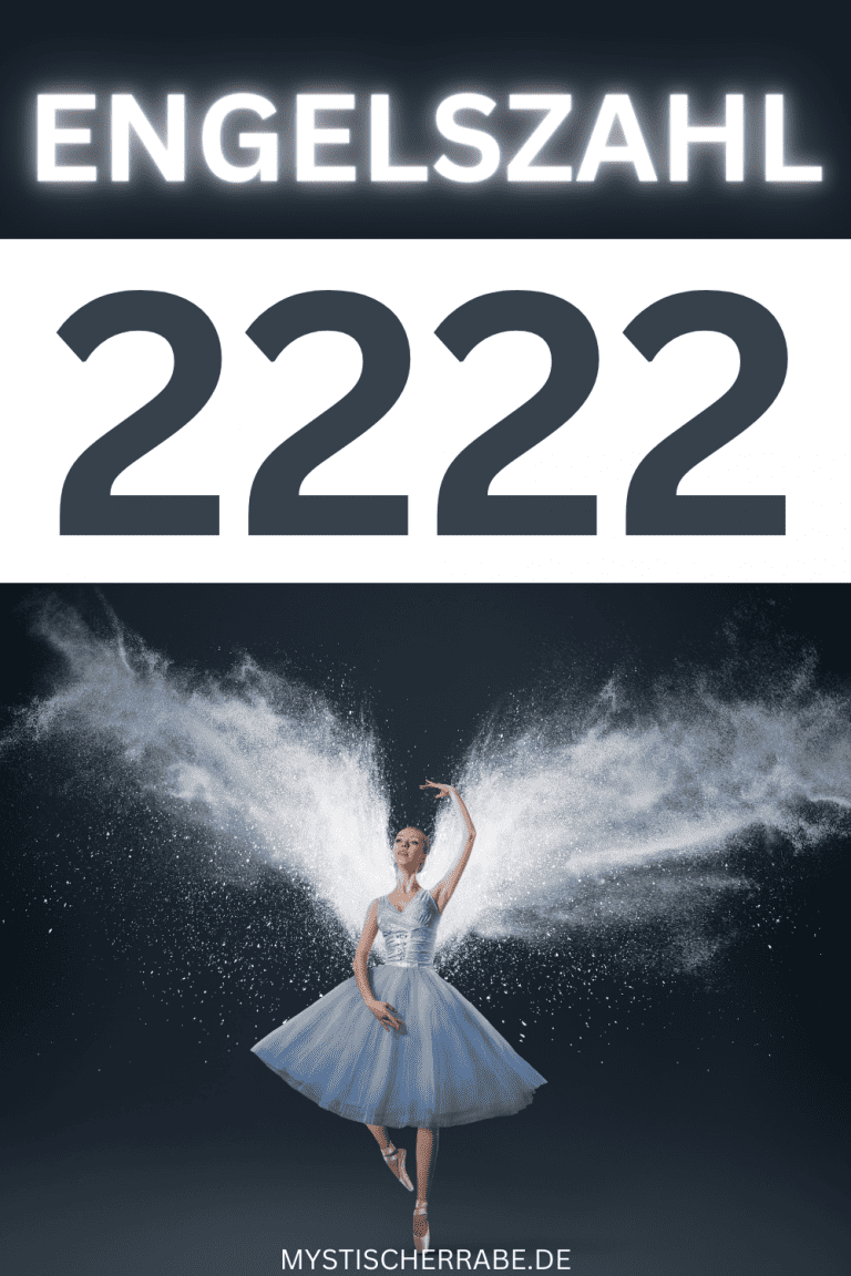 Elegantes 22 22 Engelszahl Ebenbild