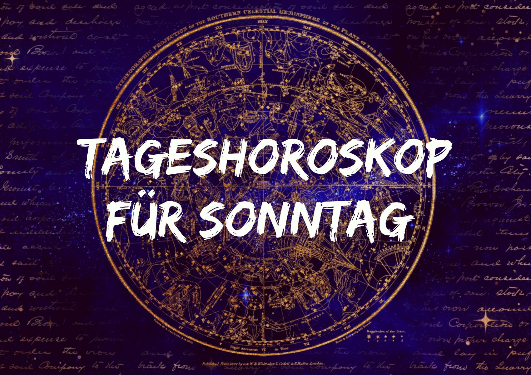 Tageshoroskop für Sonntag 02.06.2019
