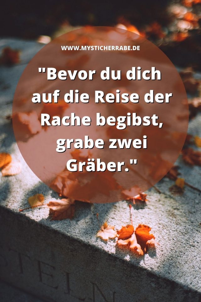 Zitate rache sprüche Zitate über