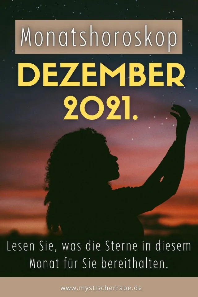 monatshoroskop fur dezember 2021