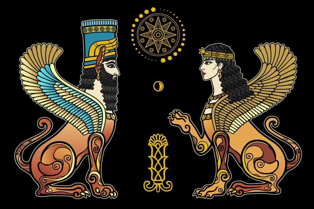 Sumerische Götter: Die Verbindung von kosmischen und irdischen Kräften