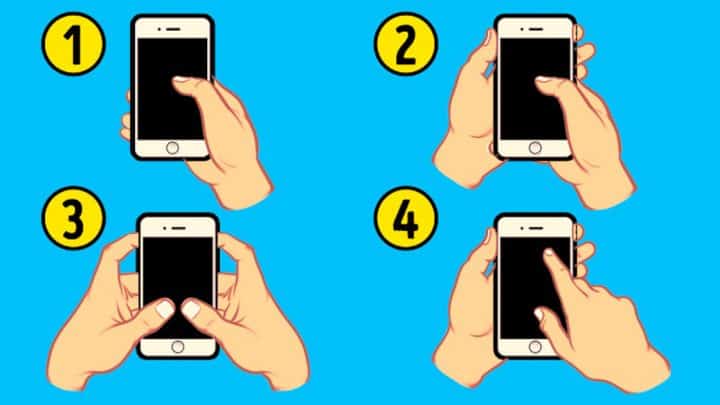 Persönlichkeitstest: Die Art, wie Sie Ihr Handy halten, sagt viel über Ihre Persönlichkeit aus
