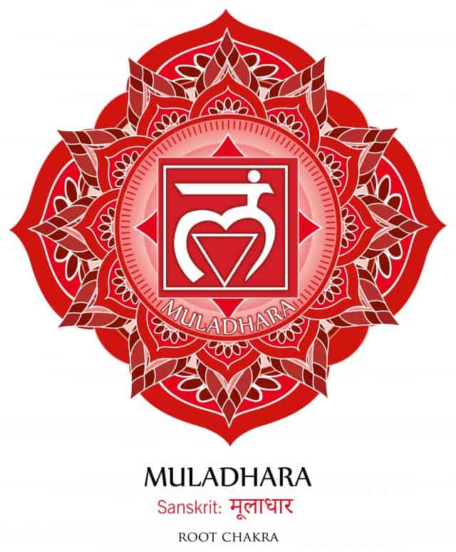 Wurzelchakra - Muladhara Symbol
