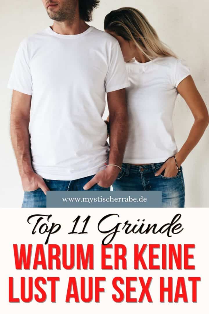 Top 11 Gründe, warum er keine Lust auf Sex hat