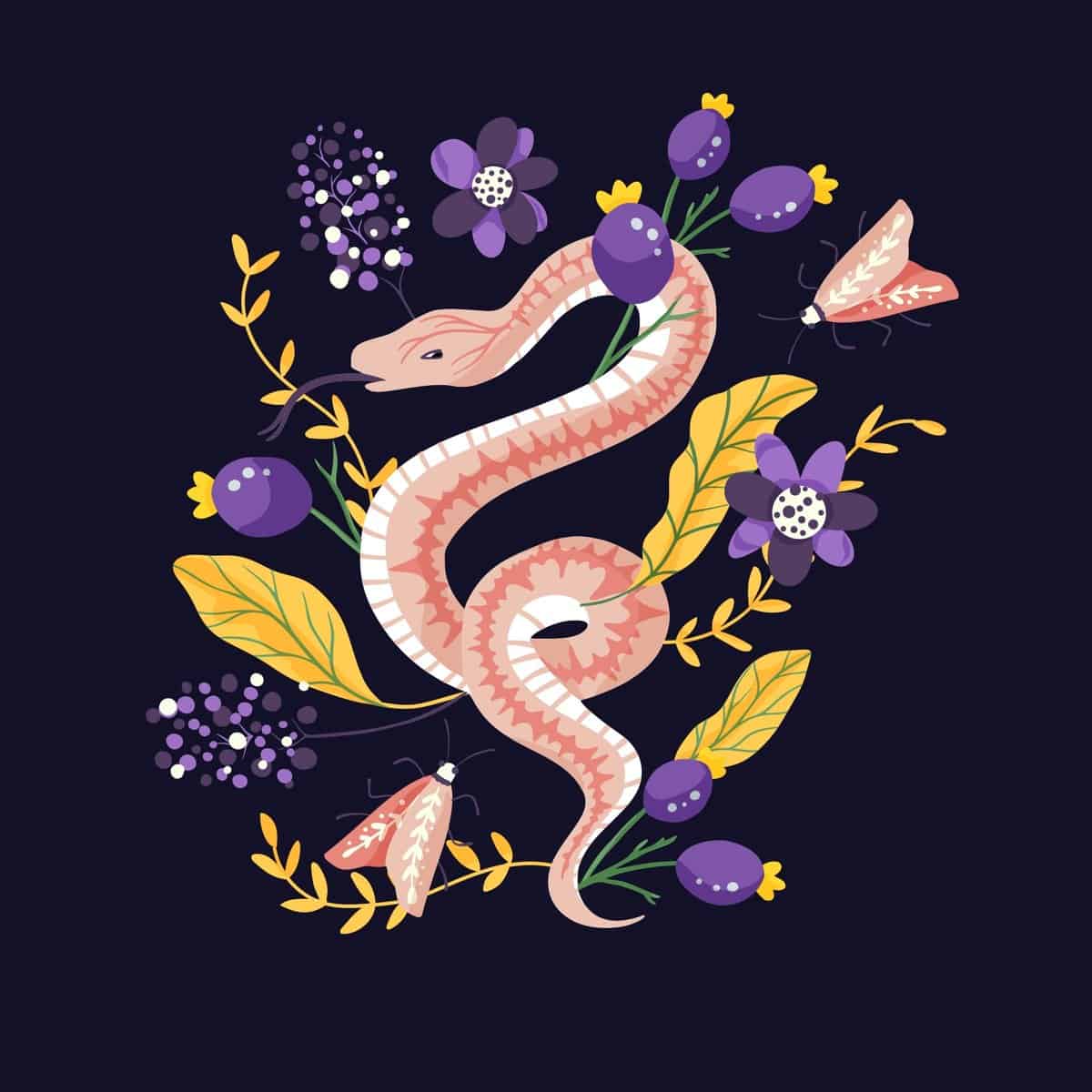 Schlangen im Traum k&ouml;nnen auch ein gutes Zeichen sein!