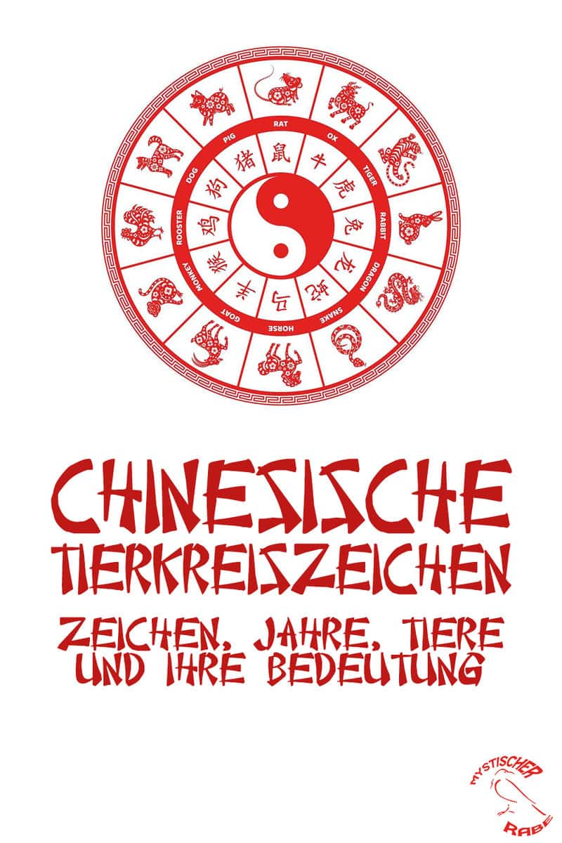 Chinesische Tierkreiszeichen: Zeichen, Jahre, Tiere und ihre Bedeutung